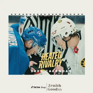 Heated Rivalry Wall Calendar 2026, Hollander And Kozanov Wall Calendar 2026, MM Romance Merch, Gay Hockey Book Series Merch