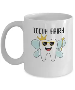 TOOTH FAIRY HALLOWEEN COSTUME FOR ADULTS AND KIDS MUG