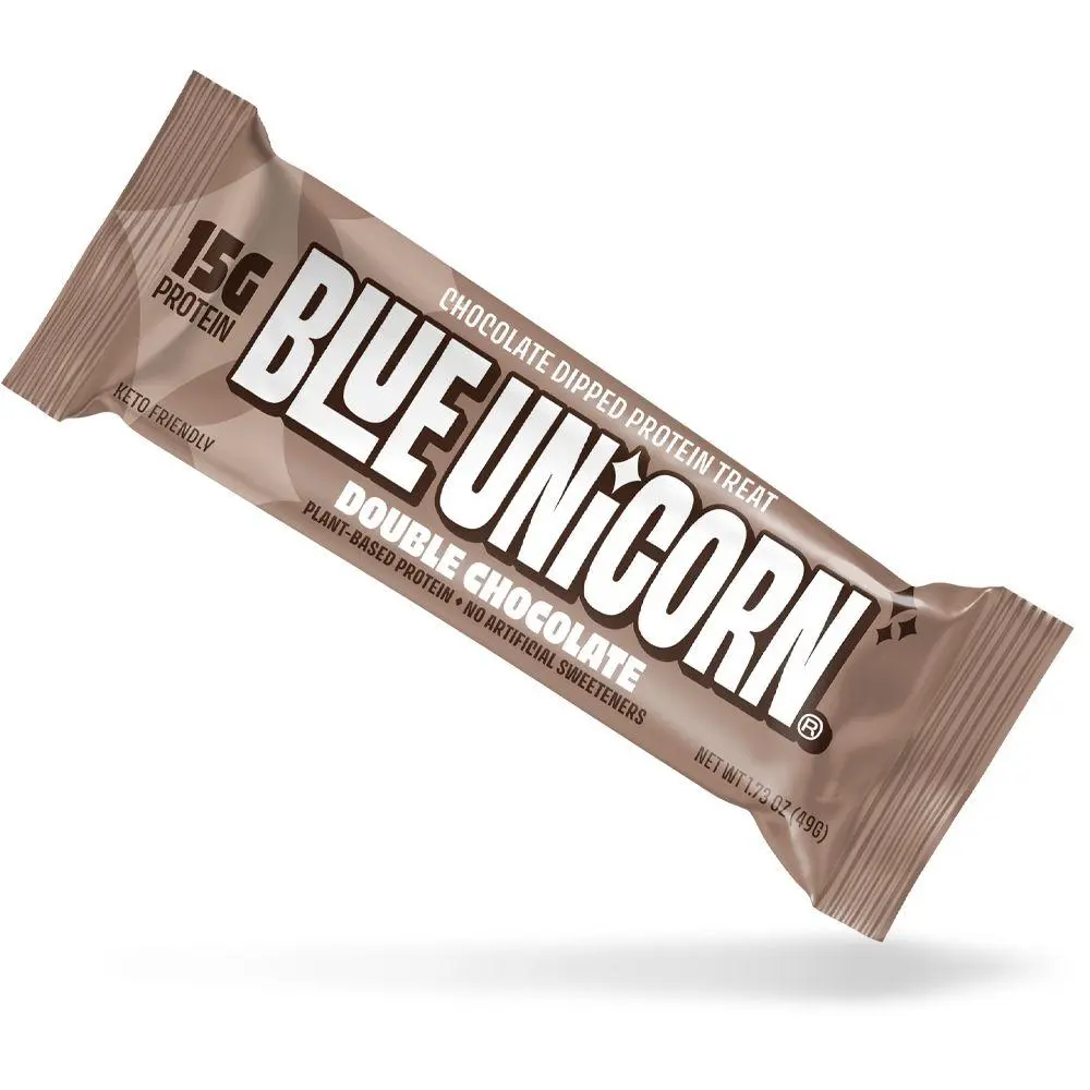 Blue Unicorn, Protein Bar, Double Chocolate Snack Bonbon