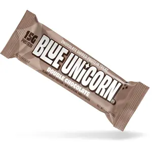 Blue Unicorn, Protein Bar, Double Chocolate Snack Bonbon Blue Unicorn, Protein Bar, Double Chocolate Snack Bonbon