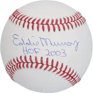 Eddie Murray Baltimore Orioles Autographed Baseball with "HOF 2003" Inscription - Fanatics Authentic Certified