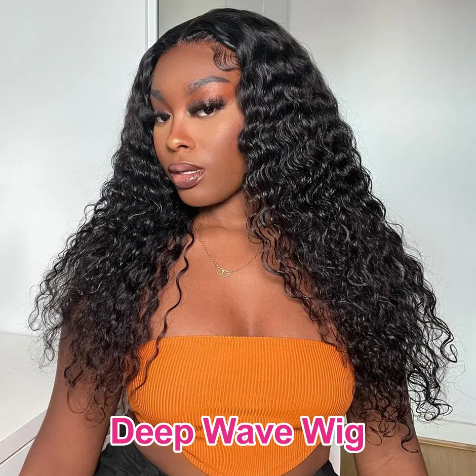 deep wave lace wig