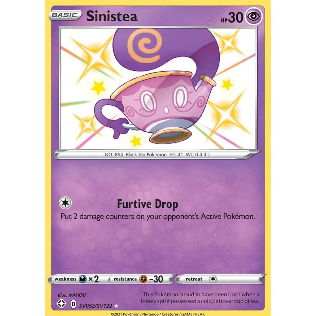Sinistea - Shining Fates: Shiny Vault (SHFSV)