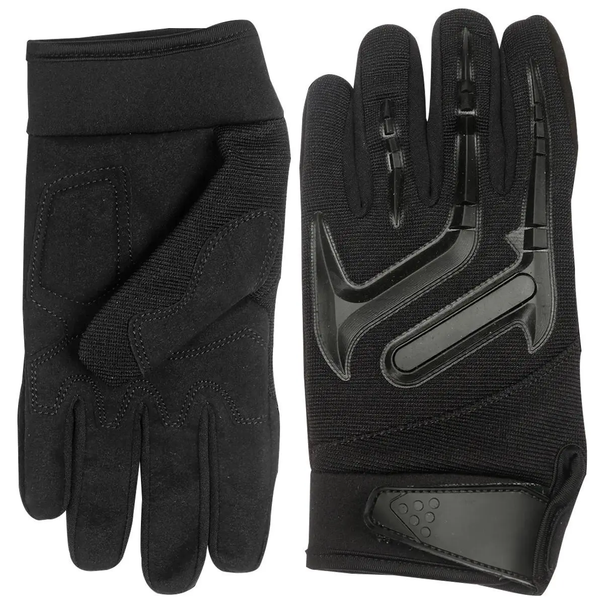 Vance Textile Burner Lite Mens Textile Motorcycle Gloves with High Density Palm Padding