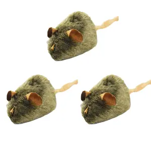 Cat Dog Toy - Realistic Mouse Sound Cat Toy, Entertain Cats and Relieve Boredom, Pet Supplies, Cats Expend Energy and Chew Mice