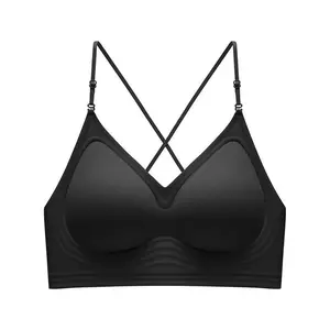 3 Ways Convertible Backless Bra for Women, Plus Size Seamless Wireless Push Up Bralette, Invisible Comfort Plunge Bra for Curvy