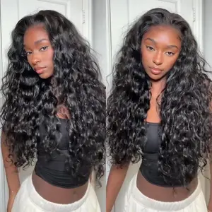 Beach Curly Tinashe V Part Wig Half Wig Natural Wave No Leave Out Human Hair Wigs