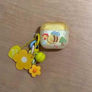 [jm] Cute Three-dimensional Bee Suitable for AirPods1/2 Lightweight Protective Case AirPods4 Generation Apple Earphone Case Wireless Bluetooth Earphone Case