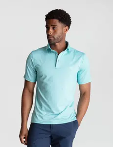 Performance Polo - Green Stripes