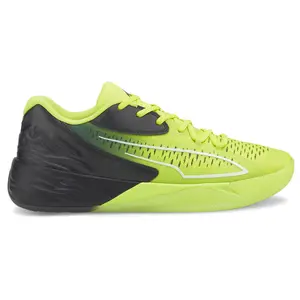 PUMA Womens Stewie 1 Quiet Fire Basketball Sneakers Shoes - Yellow