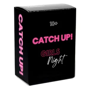 Catch Up! Girls' Night Party Drinking Cards Game‌ ‌Spark Lively Conversations With Witty & Thought-Provoking Questions!