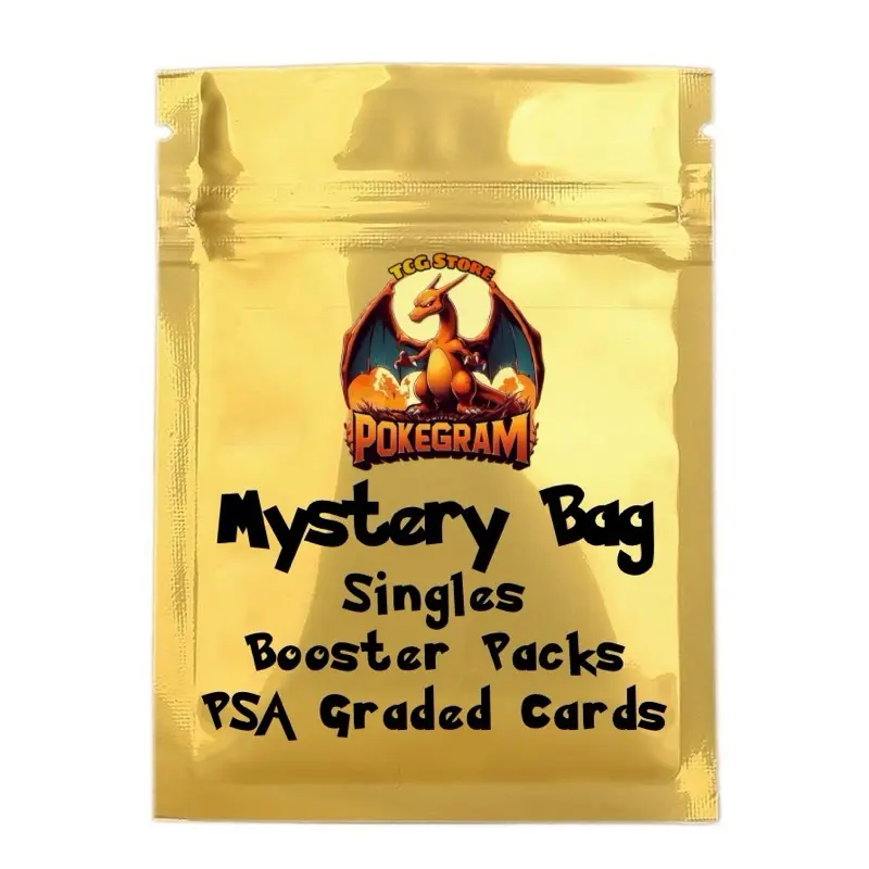 PokeGram Pokmon Mystery Repack - Singles, PSA Graded Slabs, and Booster  Packs - TikTok Shop