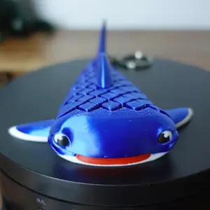 3d Printed flexy whale shark