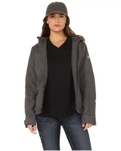 Ariat Women's Iron Grey Fr Duralight Stretch Canvas Jacket - 10032844