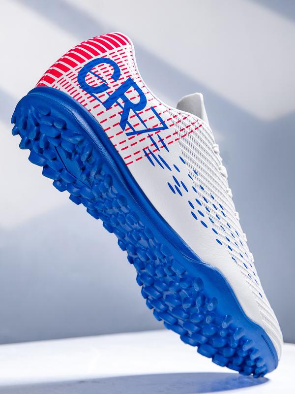 Professional Men's TF Soccer Shoes, Anti-Slip Wear-Resistant Outdoor Sports Training Boots, Comfortable Breathable Artificial Grass Cleats, Football Field Boots