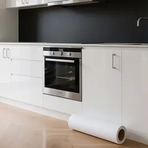 Self-adhesive Wallpaper, Oil & Heat Resistant Wallpaper, Easy To Cut Wallpaper Suitable for Kitchen Backsplash, Furniture Renovation & Wall Protector