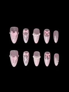 Aura Nails The Ballerina Almond Press-On Nails - 10 Pc Set
