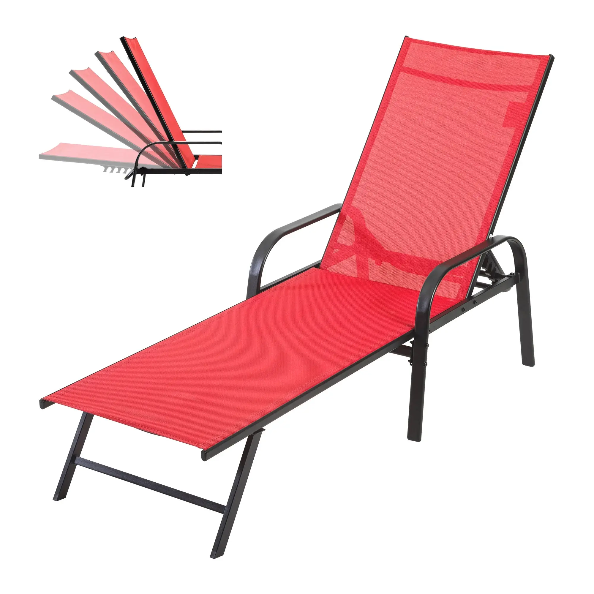 Folding Portable 8-legged Beach Chair
