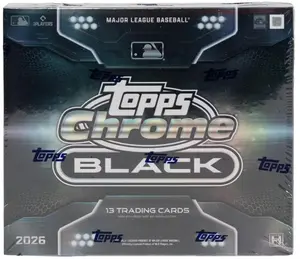 2026 Topps Chrome Black Baseball Hobby Box