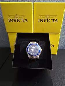 Invicta Pro Diver Men’s Watch 26972 – Blue Dial Quartz – Yellow Two-Tone Bracelet