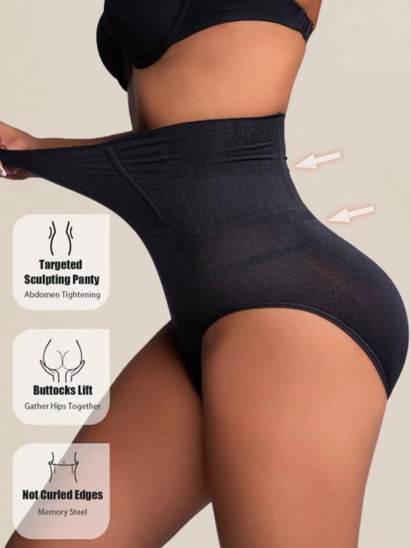 JMK 1 Count Seamless High Waist Shaping Panties, Tummy Control Underwear Slimming Butt Lifter Waist Trainer Body Shaper Shapewear Shorts,  Women's Underwear Sheath Flat Belly Lingerie Briefs,Suitable For Daily Wear Or Training, High Waist Shaperwear
