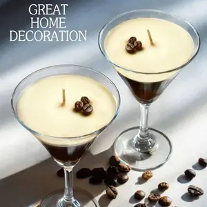 2 PIECES - The Original Espresso Martini Candle - Scented Freshener for Home Decor