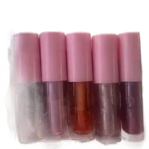 Lip Gloss and Small Eyeshadow Palette Set for Makeup - Cosmetic