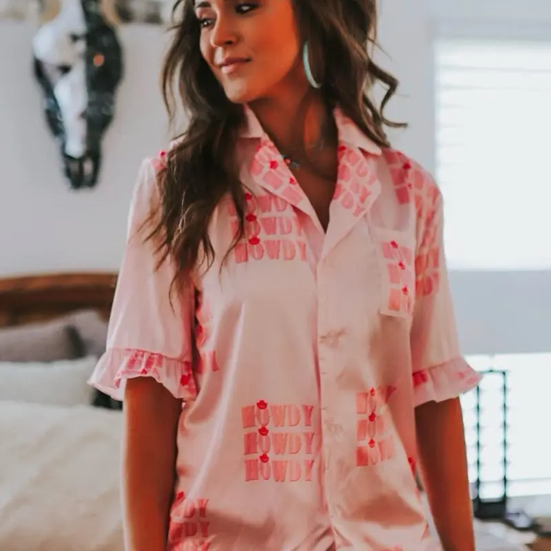 Pink Howdy Pajamas