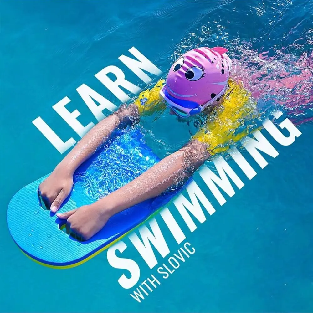 Swimming Training Kickboard，Made of eco-friendly EVA material, it is sturdy and durable with high buoyancy and an ergonomic grip design. Suitable for swimmers of all ages, from beginners to professionals for training purposes.