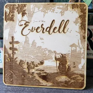 Board Game Coaster(s) | Graduation Gift | Great Gifts for Gamers | Birthday House Warming Gift | Board Gamers Tableware Wood