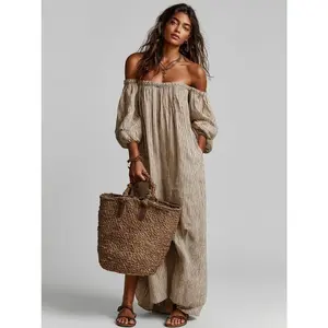 2026 Summer New Arrival: Elegant, Casual, Loose-Fit Striped Dress