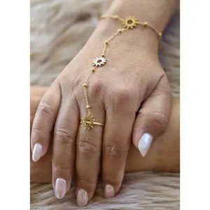 Stainless Steel Ring Bracelet