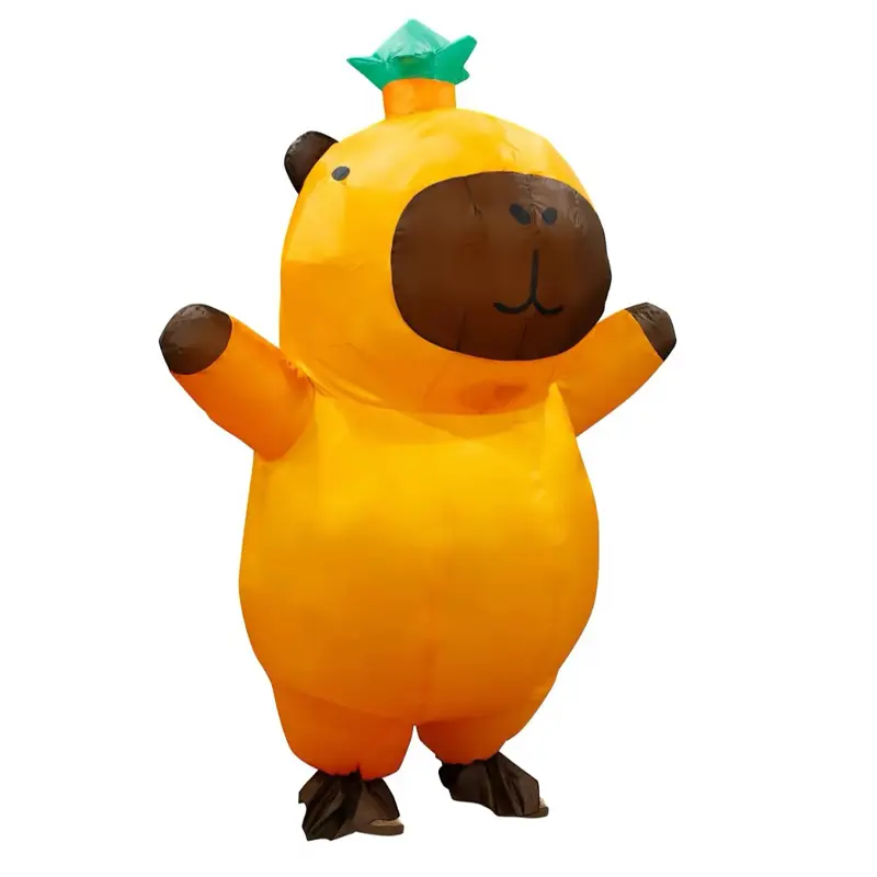 Capybara inflatable costume