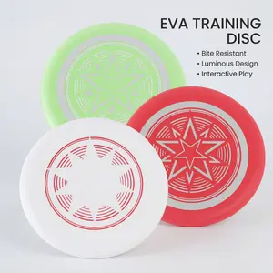 EVA Luminous Pet Training Disc | Bite-Resistant Interactive Dog Toy
