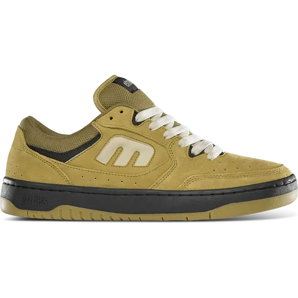 Etnies Loot Mid Puff Style Skate Shoes - Classic Retro Court Design with Modern Tech Features in Olive Green Casual Boy, Sneaker, Sports Shoes, Walking Shoes
