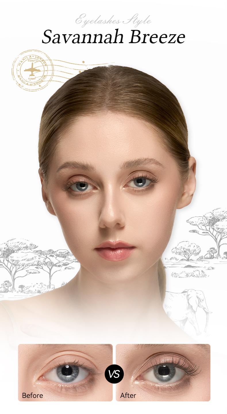 Wosado Soft Magnetic Eyelashes All-in-One Box, Destination Collection, Reusable, Glue-Free, Waterproof, Lightweight, Natural Style, Makeup Cosmetic Wosado Soft Magnetic Eyelashes All-in-One Box, Destination Collection, Reusable, Glue-Free, Waterproof, Lightweight, Natural Style, Makeup Cosmetic