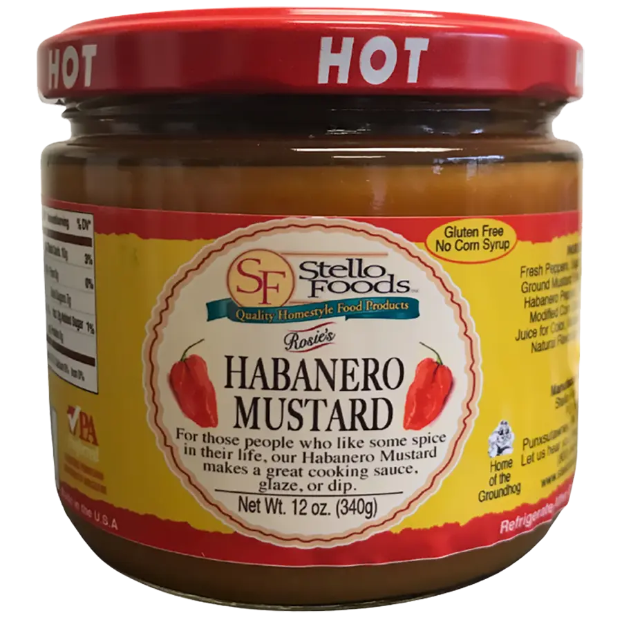 Stello Foods - Rosie's Habanero Mustard 12 oz