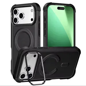 Premium Shockproof Case for iPhone 17 Pro Max (Blue & Black)