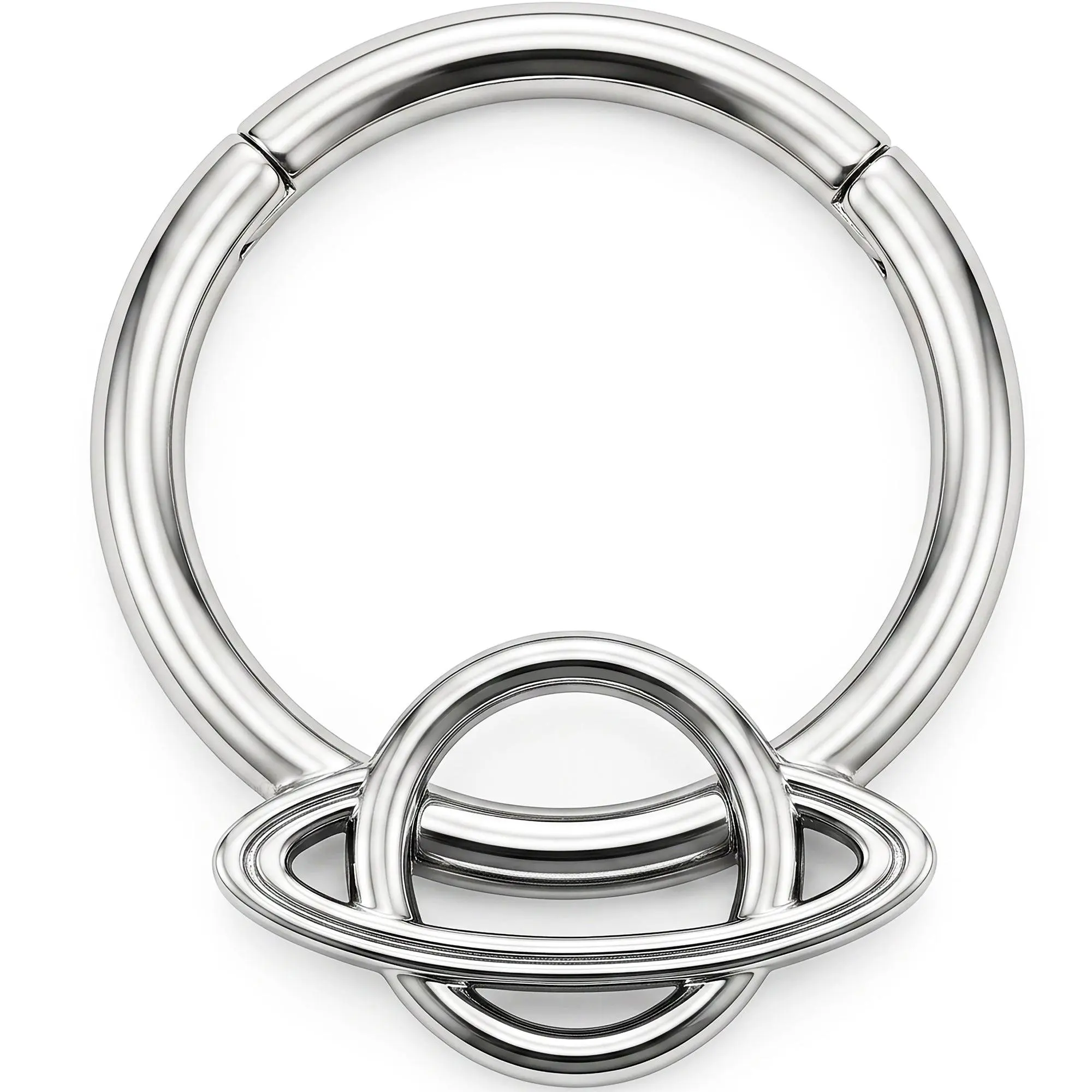 16G 3/8 Super Stellar Planet Saturn Hinged Segment Ring