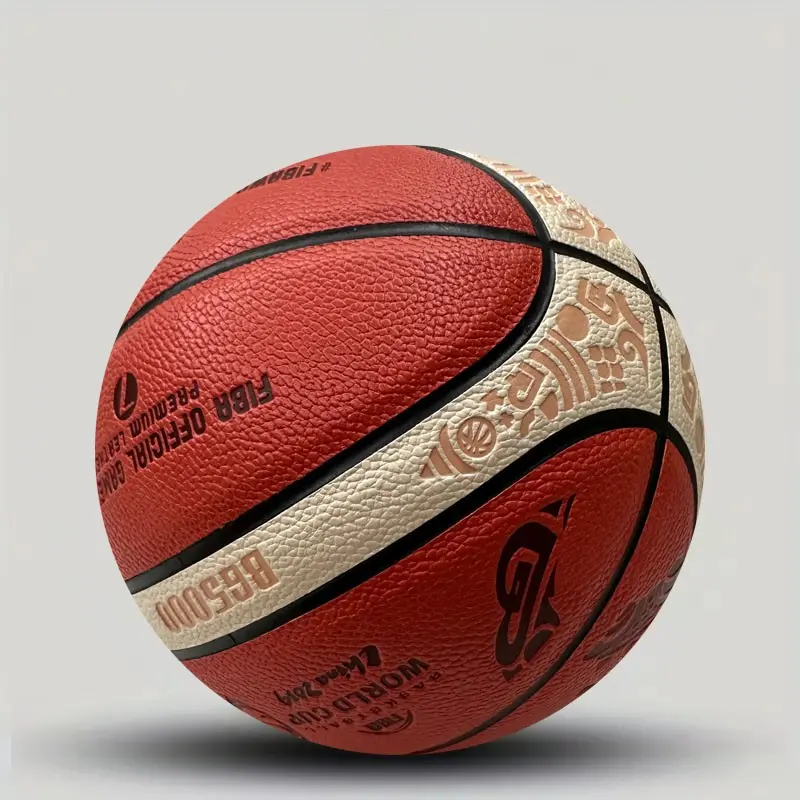 Professional Size 7 PU Material Basketball, Durable Sports Ball for Training & Competitions, Perfect Holiday Gift Idea, Training Equipment