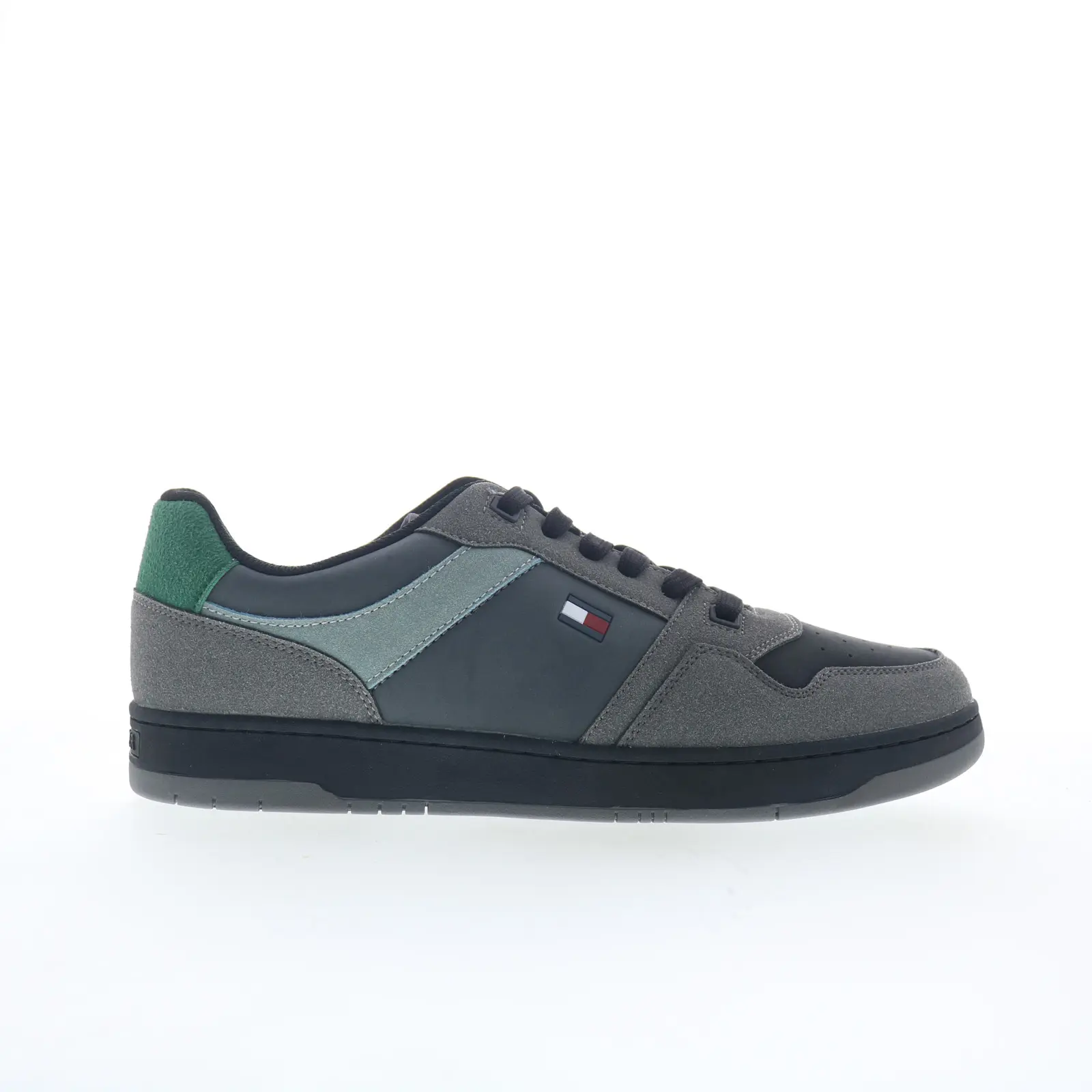 Tommy Hilfiger Trane TMTRANE Mens Gray Suede Lifestyle Sneakers Shoes