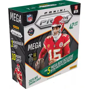 2025 Panini Prizm Football Mega Box (Neon Green)