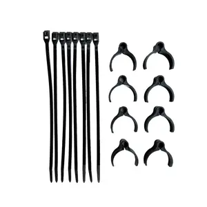 DD26 Fishing FLEXROUTE CABLE CLAMP KIT - 25 Pack