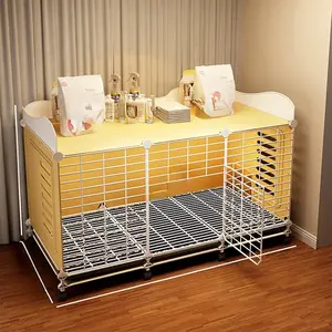 Large Chicken Cage for Home Use, Anti-Splash Small Chick Coop, Indoor Enclosed Nesting Box, Durable & Spacious Hen House