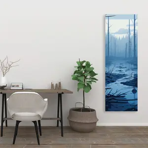 Conscious Sales C1RC2060LYJUY0 20 x 60 in. Dead Lands - White Canvas Home Decor for Modern Interiors