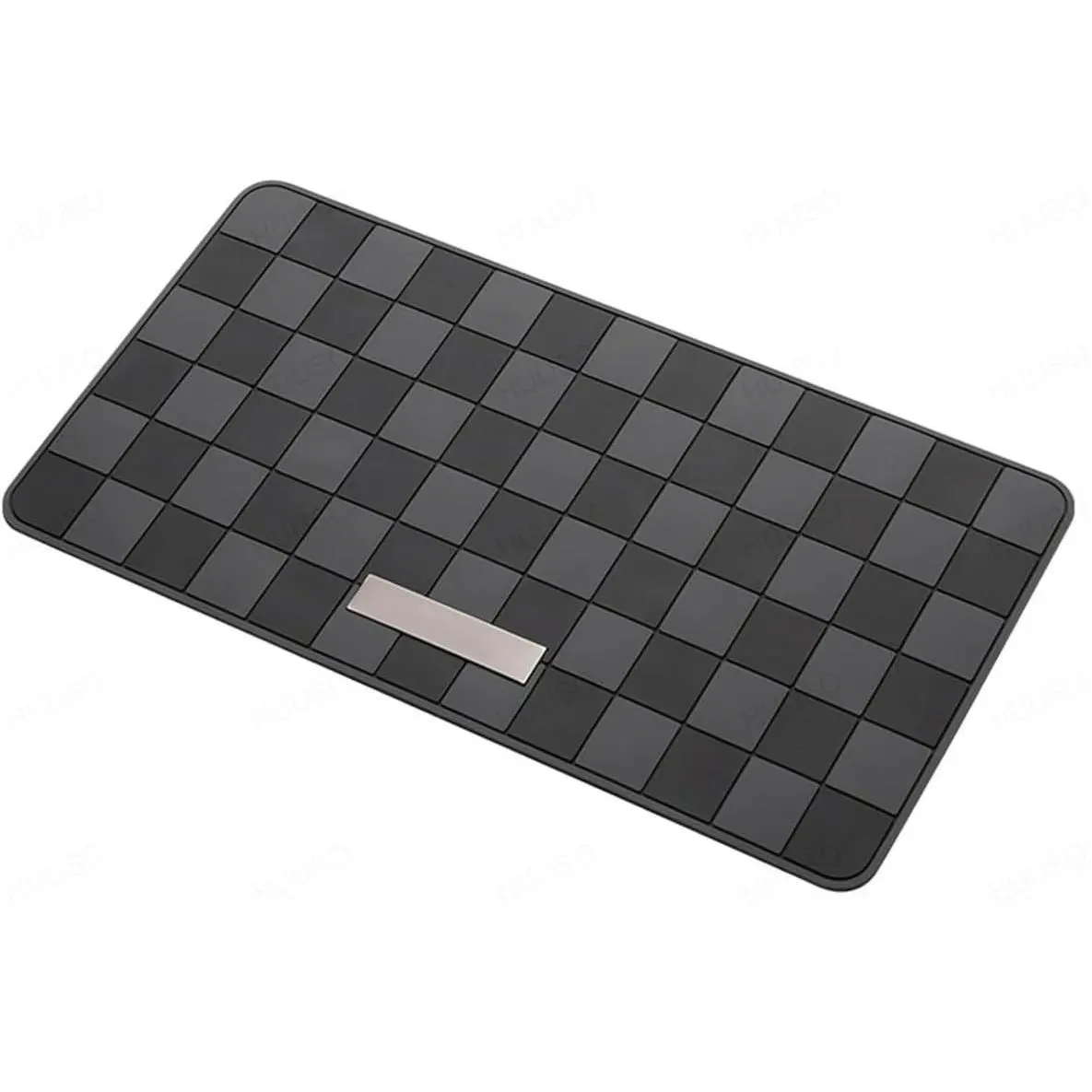 1pcs Silicone Anti-slip Mat, Car Dashboard Anti-slip Mat, Car Center Console, Car Storage Decoration Mat, Cell Phone Perfume Mat, Decorative, Anti-slip Mat Splicing Design, Washable, Easy To Carry, Stays