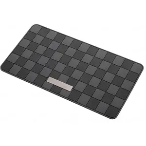1pcs Silicone Anti-slip Mat, Car Dashboard Anti-slip Mat, Car Center Console, Car Storage Decoration Mat, Cell Phone Perfume Mat, Decorative, Anti-slip Mat Splicing Design, Washable, Easy To Carry, Stays