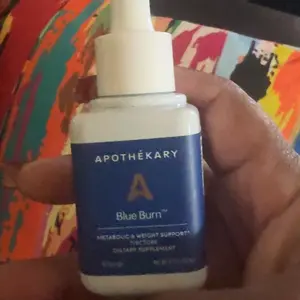 Product Review of Apothékary Blue Burn - Metabolic Support Liquid Herbal Drops* | Antioxidant Rich, Alcohol-Free, Clinically-Tested, Certified Gluten-Free, PETA Certified Vegan & Cruelty-Free, Third Party Tested, Plant-Based, Made in the USA from N**💋