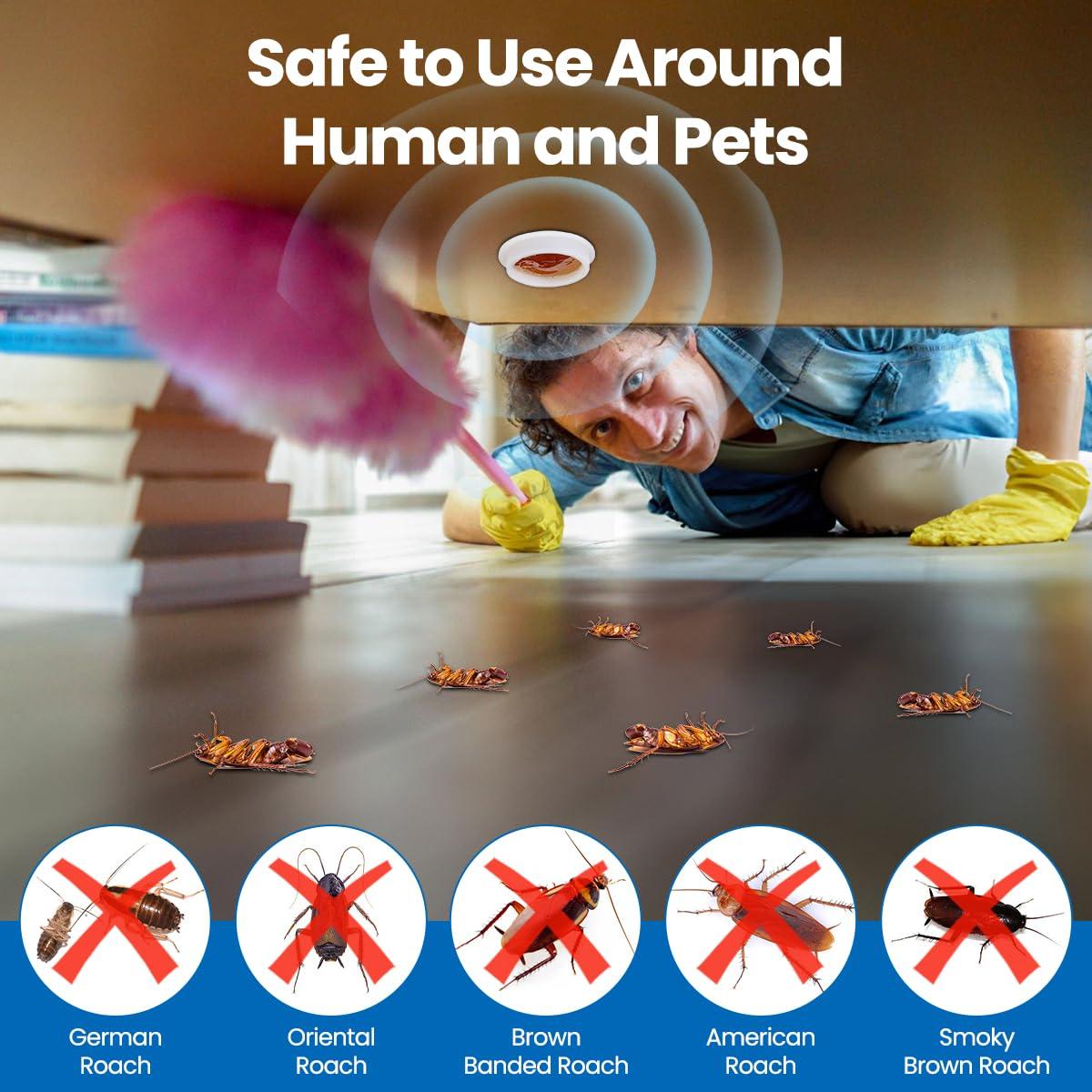 Roach killer for household and dorm kitchen areas, highly effective cleaning. Mosquito killer. Mosquito gel bait. Pest control kit. Insect repellent agent for preventing cockroaches. Indoor pest infestation control kit.