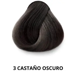 3 Castaño oscuro